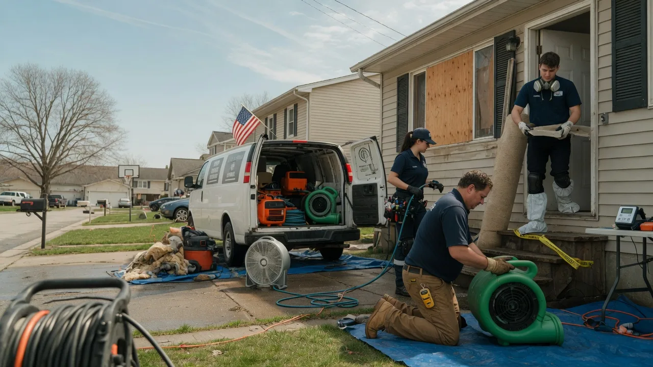 Water Damage Restoration in Volga, WV near me
